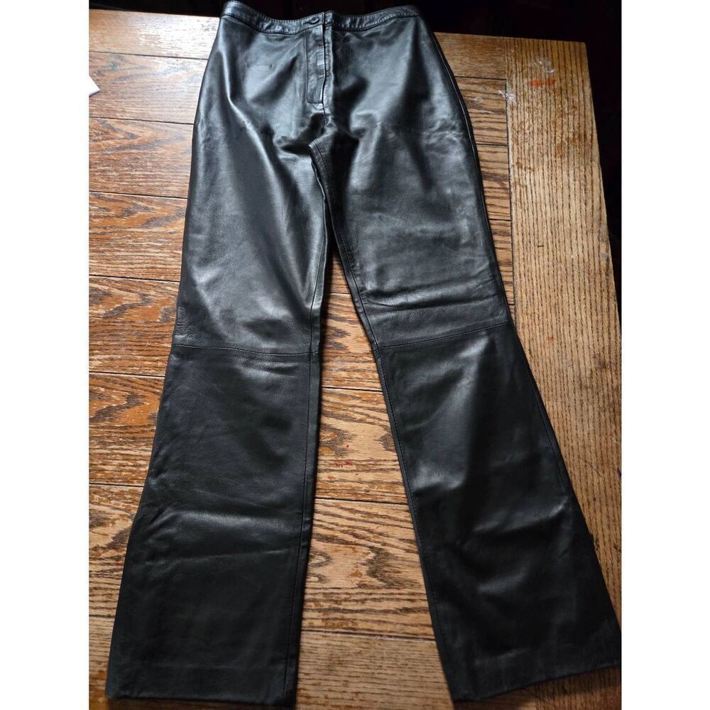Peruvian Connection leather pants sz 27x28